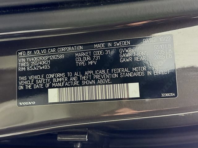 Used 2023 Volvo XC60 B6 Ultimate w/ Climate Package AWD/4WD image 38
