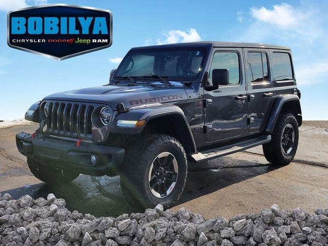 Used 2020 Jeep Wrangler Unlimited Rubicon w/ Uconnect 4C Nav & Sound Group video 2