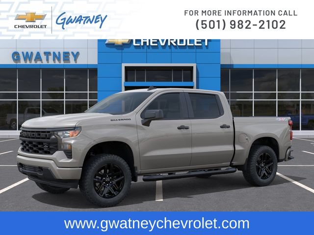 New 2026 Chevrolet Silverado 1500 Custom w/ Turbomax Blackout Package AWD/4WD video 2