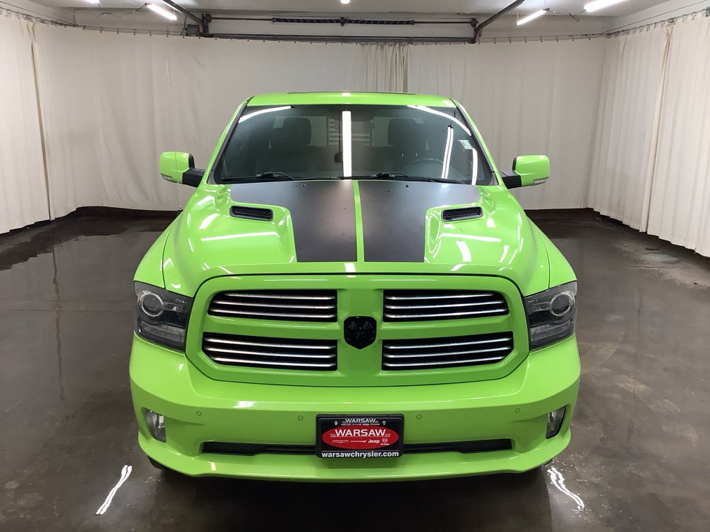 Used 2017 RAM 1500 Sport w/ Sublime Green Sport Package image 3