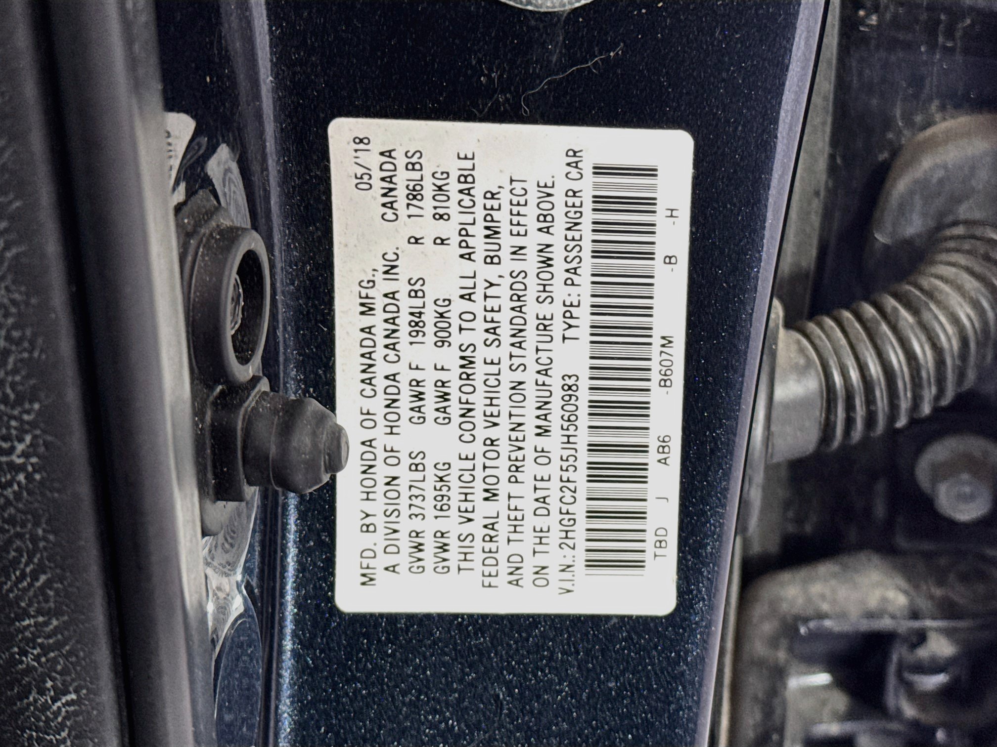 Certified 2018 Honda Civic LX image 29
