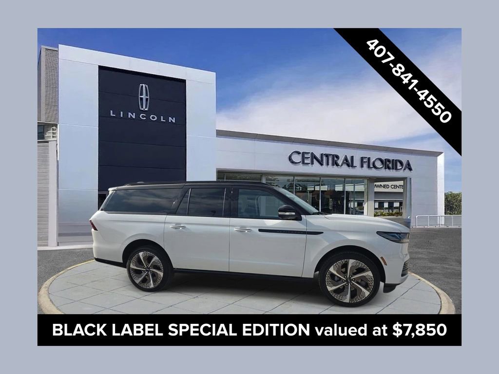 New 2026 Lincoln Navigator L Black Label w/ Black Label Special Edition