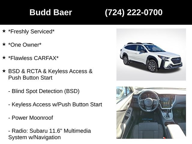 Certified 2025 Subaru Outback Premium image 8