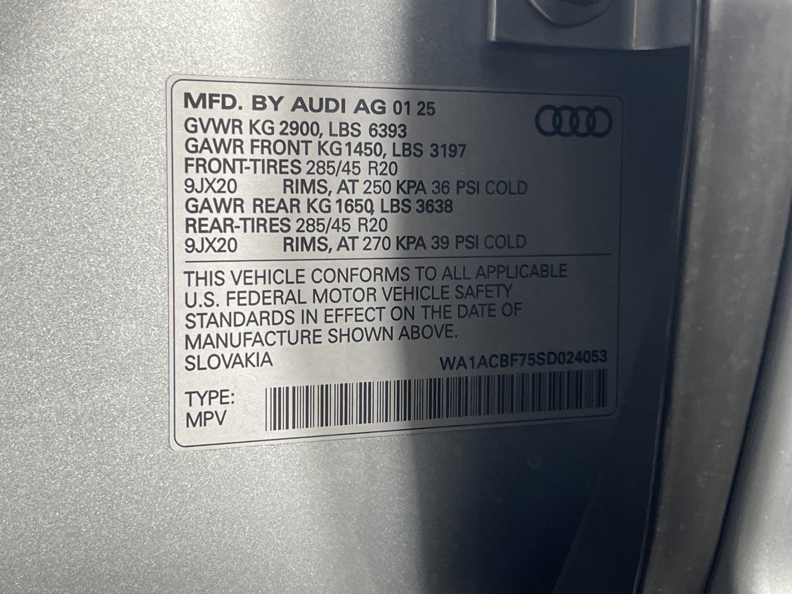 New 2025 Audi Q7 Premium image 40