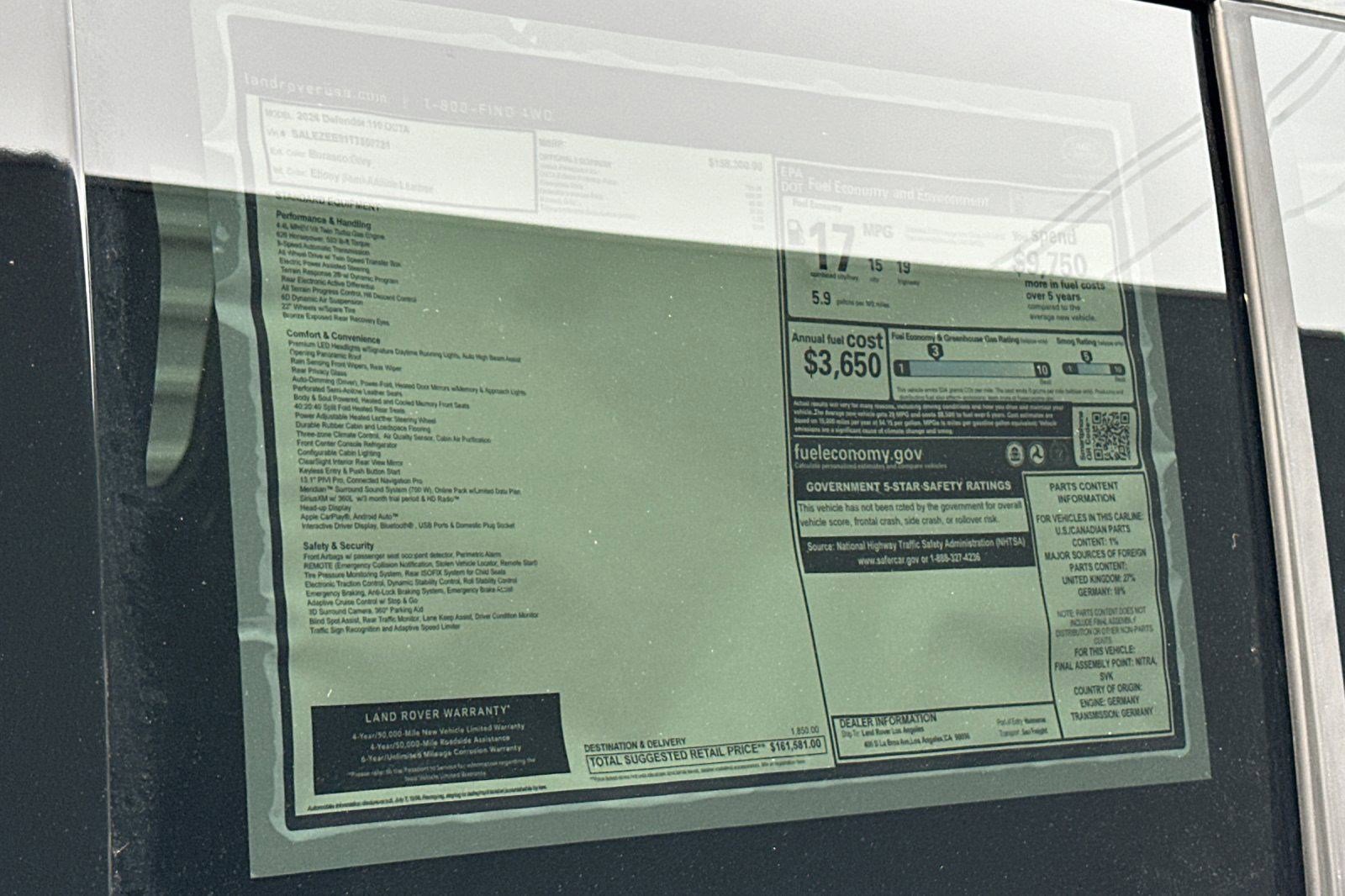 New 2026 Land Rover Defender 110 OCTA image 28