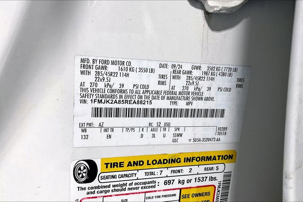 Used 2024 Ford Expedition Max Limited image 44