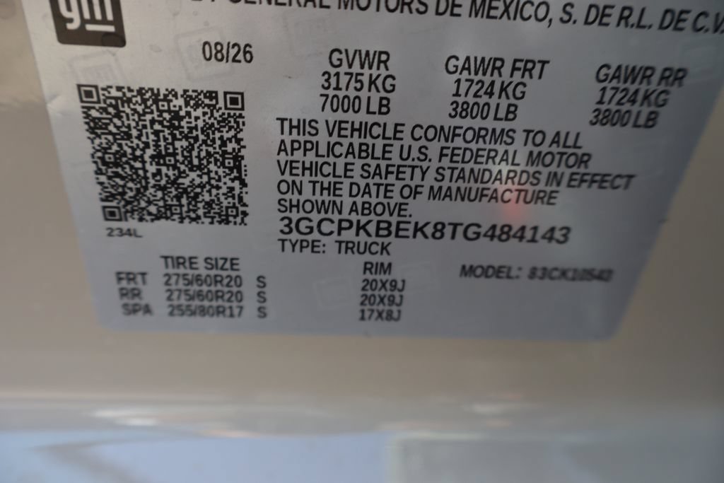 New 2026 Chevrolet Silverado 1500 Custom AWD/4WD image 27