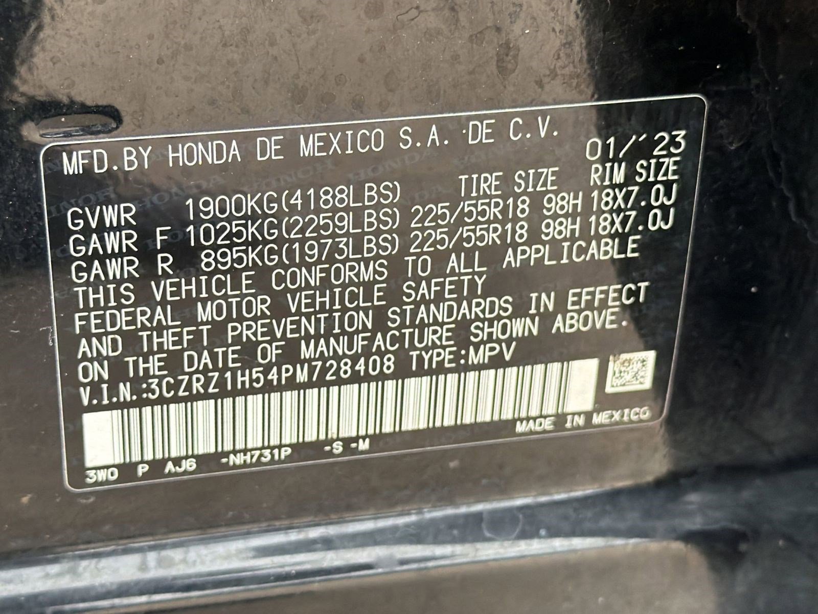 Used 2023 Honda HR-V Sport image 21
