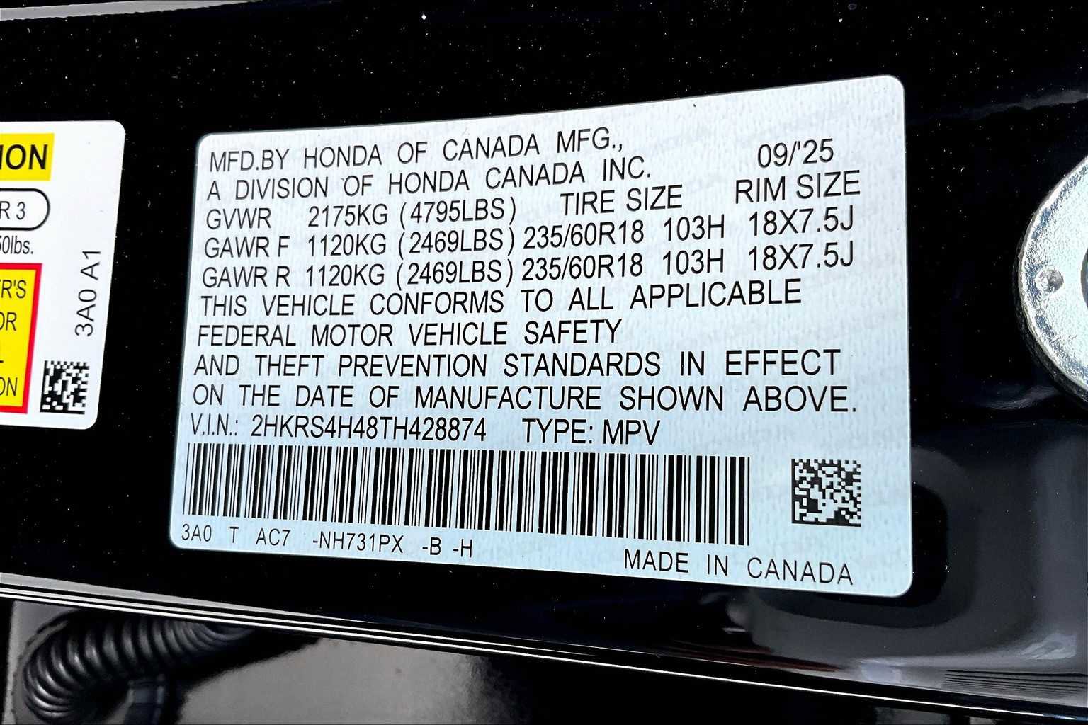 New 2026 Honda CR-V EX image 18