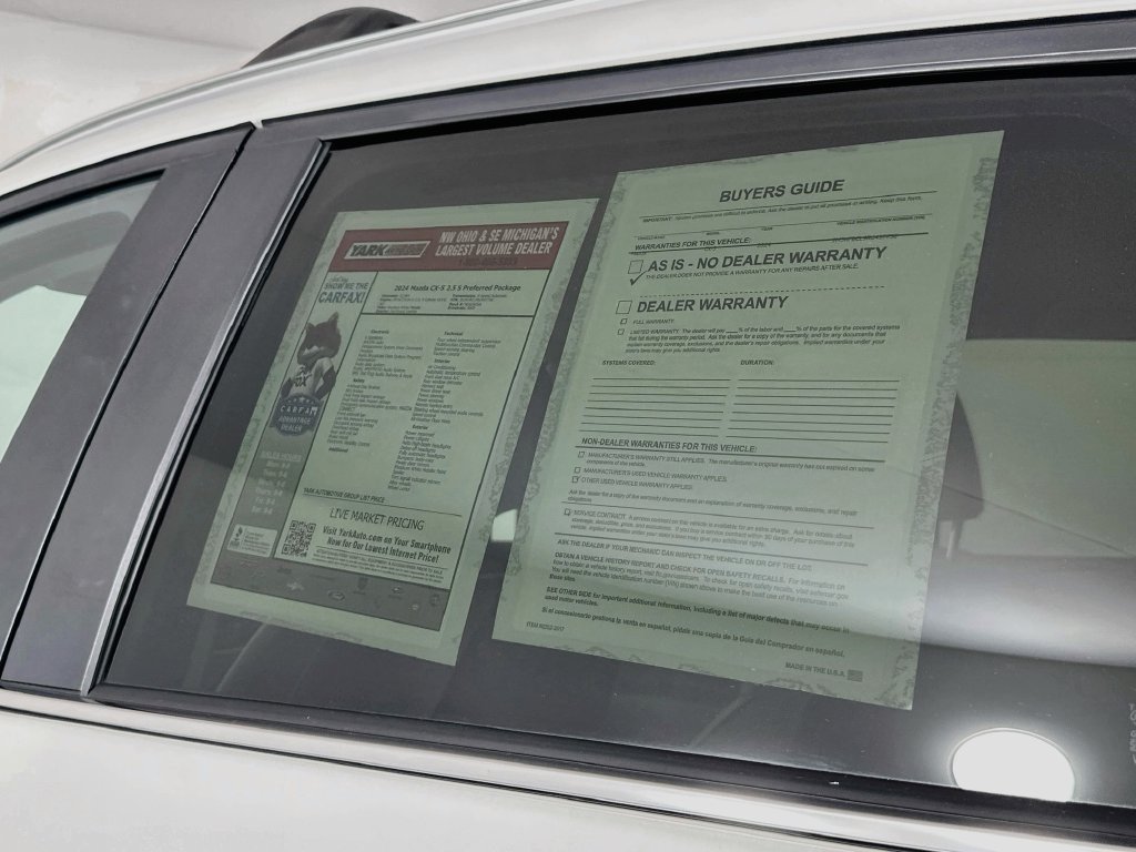 Certified 2024 MAZDA CX-5 AWD 2.5 S image 12