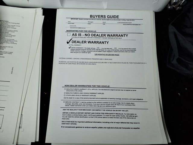 Used 2025 Jeep Wrangler Sport image 35