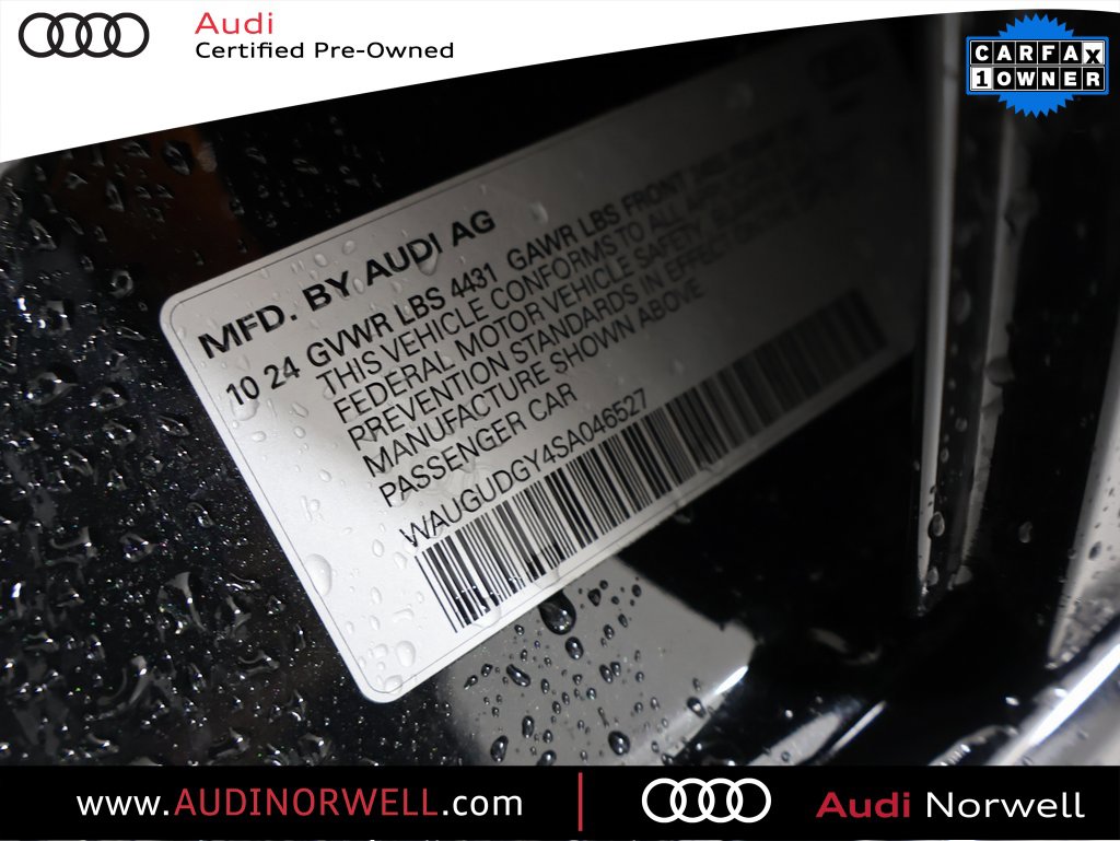 Certified 2025 Audi A3 2.0T Premium w/ Convenience Package image 3