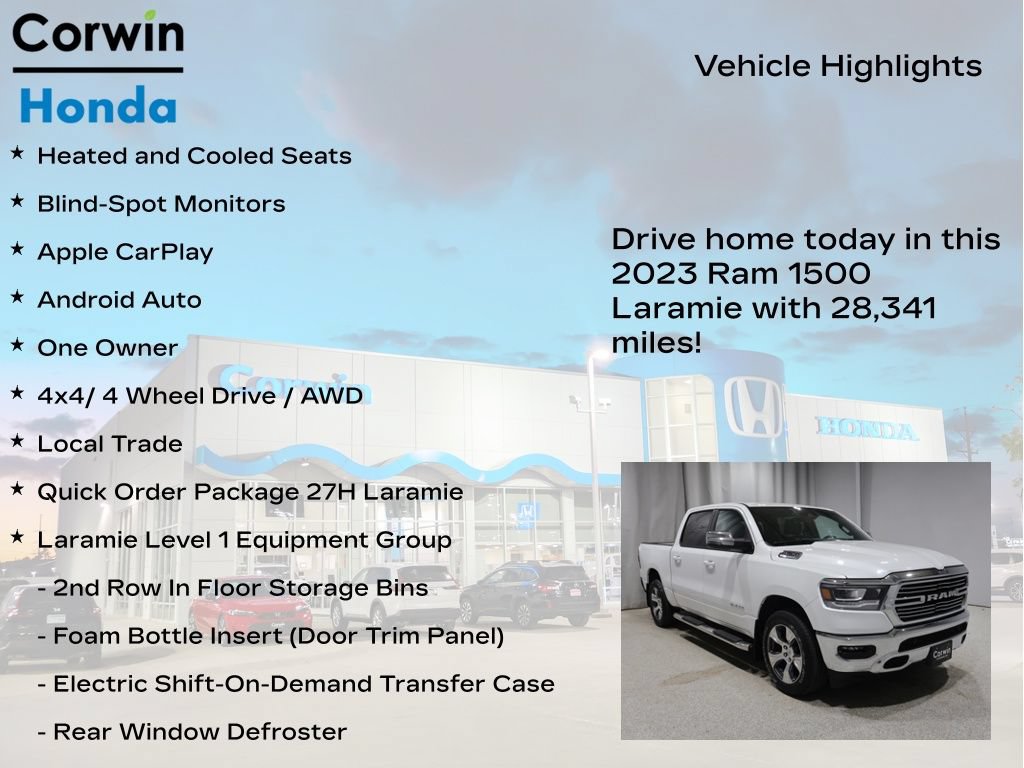 Used 2023 RAM 1500 Laramie AWD/4WD image 7