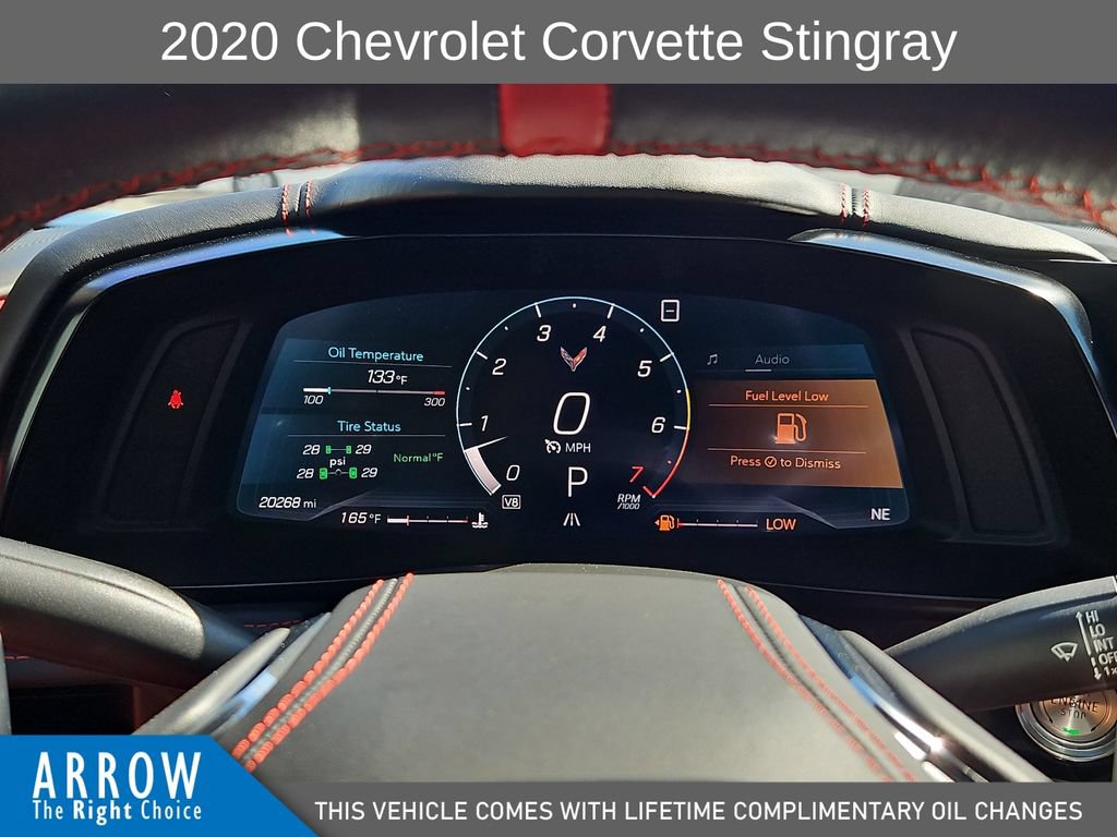 Used 2020 Chevrolet Corvette Stingray Premium Conv w/ 3LT Preferred Equipment Group RWD image 26