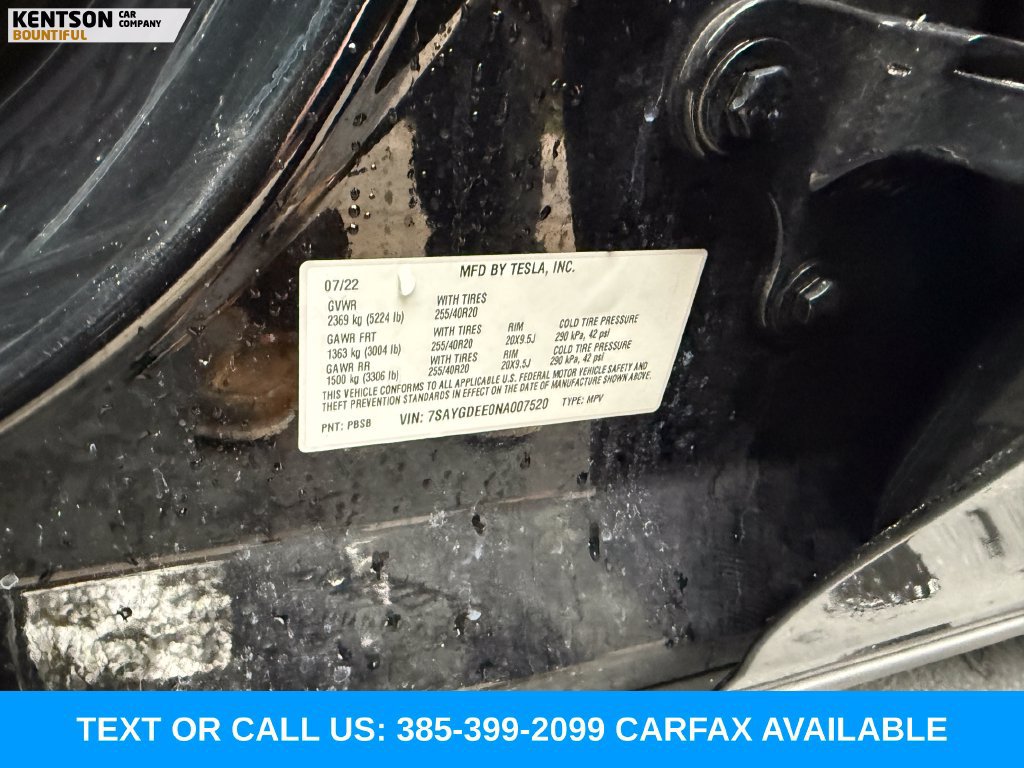 Used 2022 Tesla Model Y Long Range AWD/4WD image 35