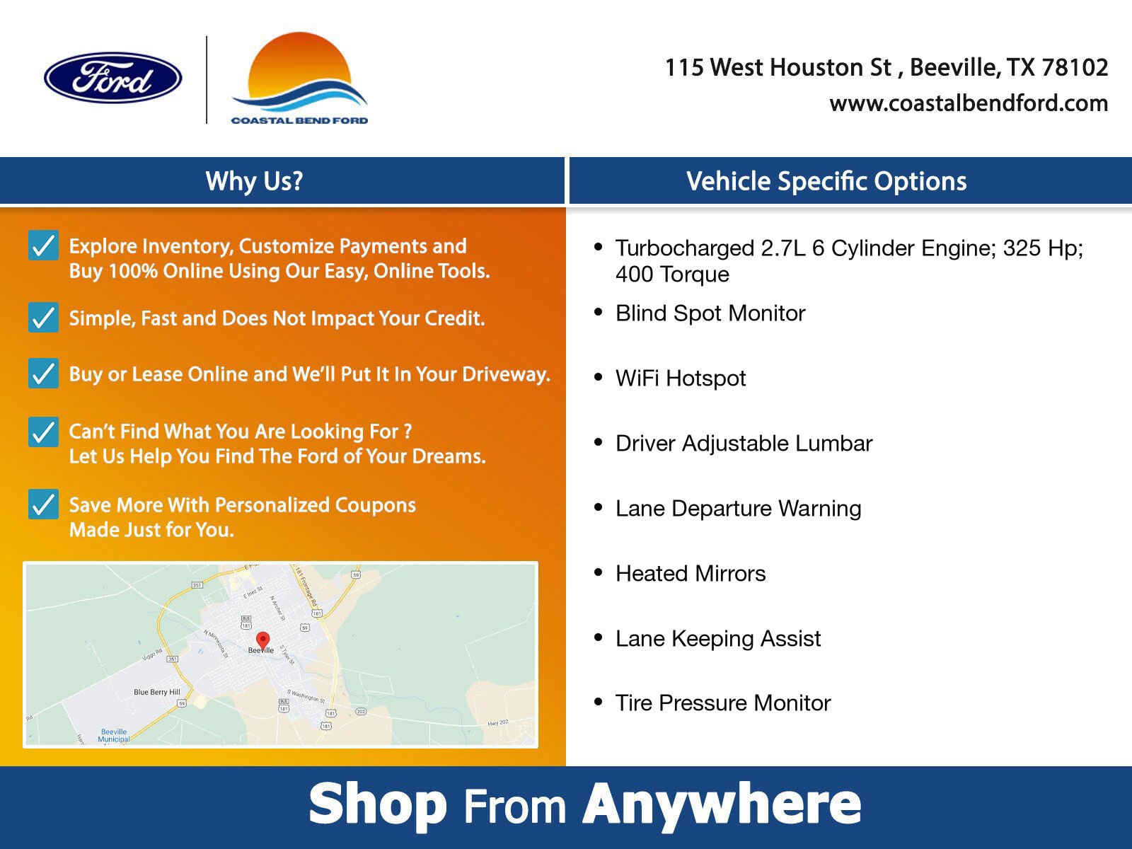 New 2025 Ford F150 STX w/ Equipment Group 200A image 2