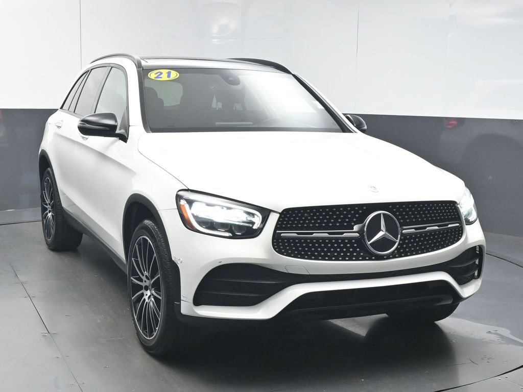 Used 2021 Mercedes-Benz GLC 300 w/ AMG Line image 3