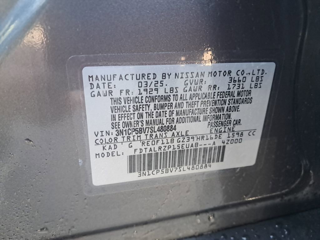 Certified 2025 Nissan Kicks Play S image 32