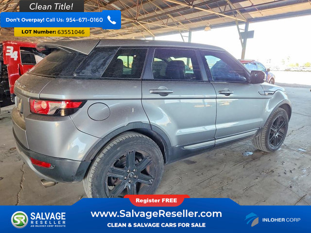 Used 2013 Land Rover Range Rover Evoque Pure Plus AWD/4WD image 4