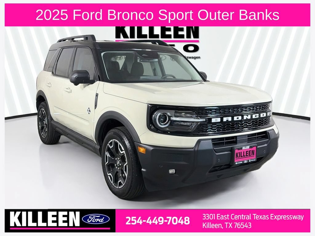 Used 2025 Ford Bronco Sport Outer Banks w/ Outer Banks Tech Package+ AWD/4WD image 1