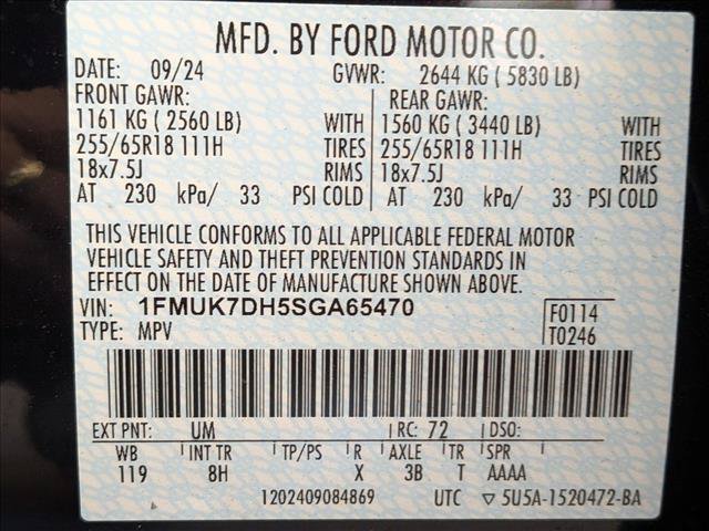 Used 2025 Ford Explorer Active RWD image 25