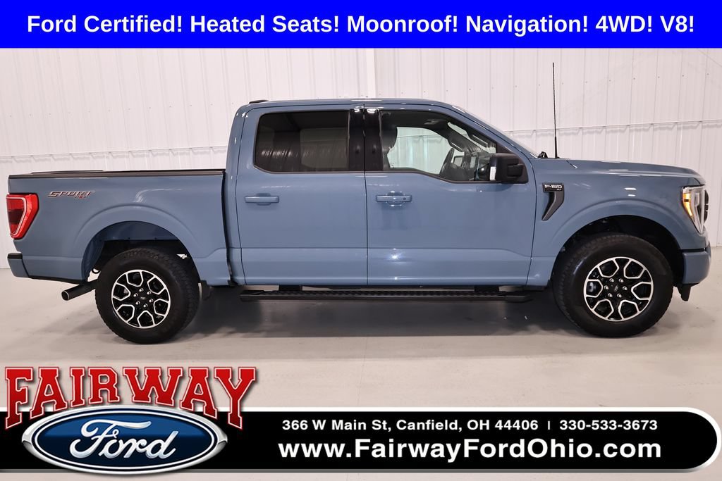 Certified 2023 Ford F150 XLT w/ Equipment Group 302A High AWD/4WD image 1