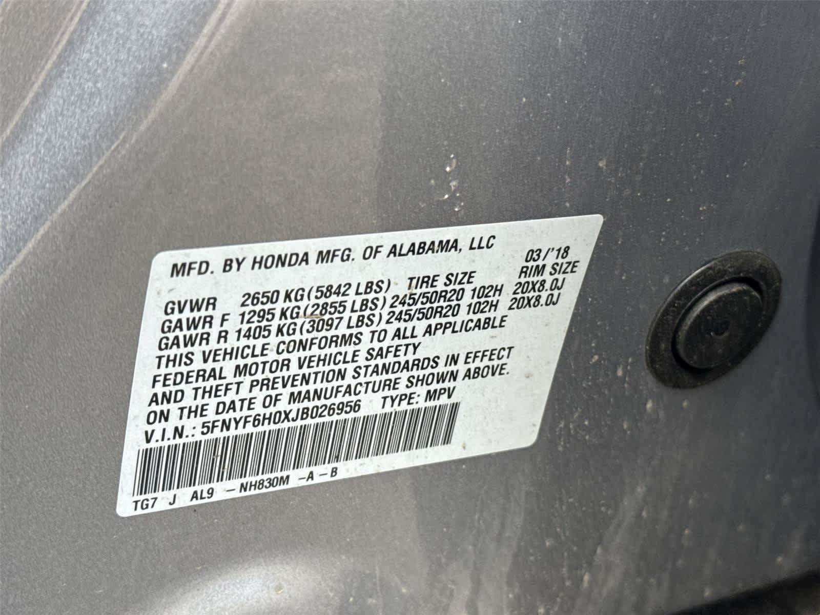 Used 2018 Honda Pilot Elite image 26