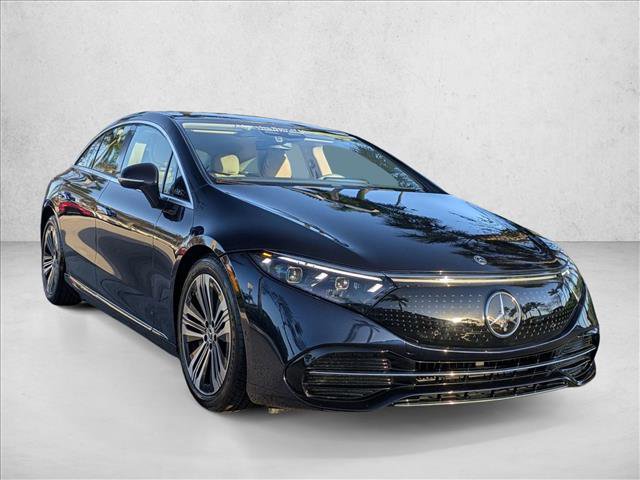 Used 2022 Mercedes-Benz EQS 450+ Sedan video 3