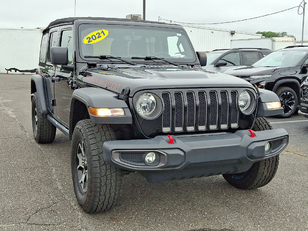 Used 2021 Jeep Wrangler Unlimited Rubicon AWD/4WD image 2