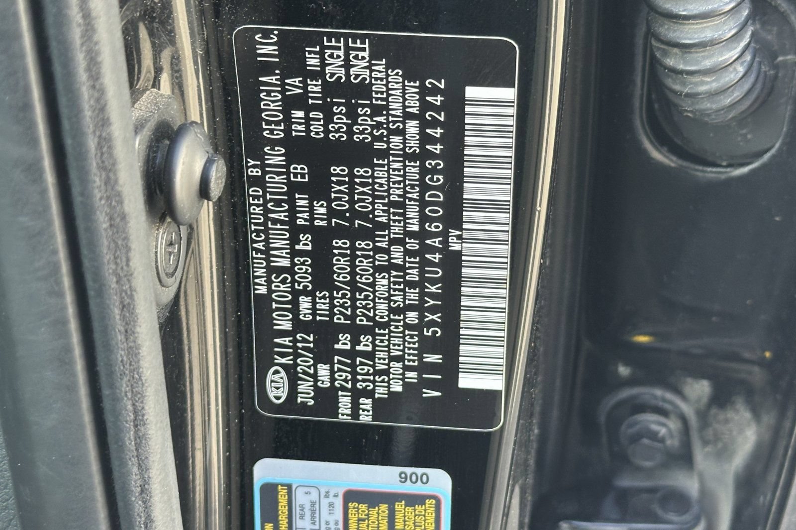 Used 2013 Kia Sorento EX w/ Premium Plus Pkg FWD image 25
