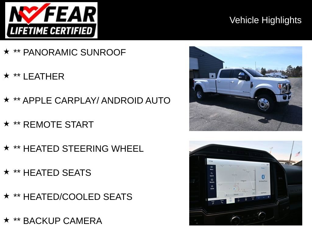 Used 2022 Ford F450 Platinum w/ FX4 Off-Road Package image 2