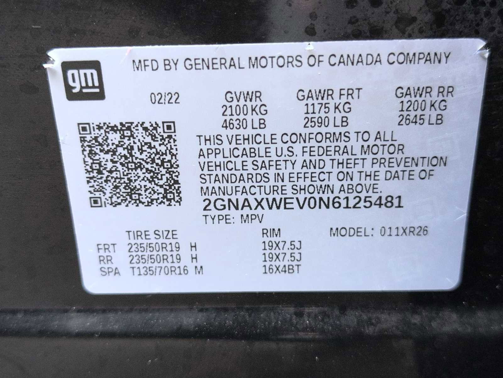 Used 2022 Chevrolet Equinox RS w/ RS Leather Package image 36