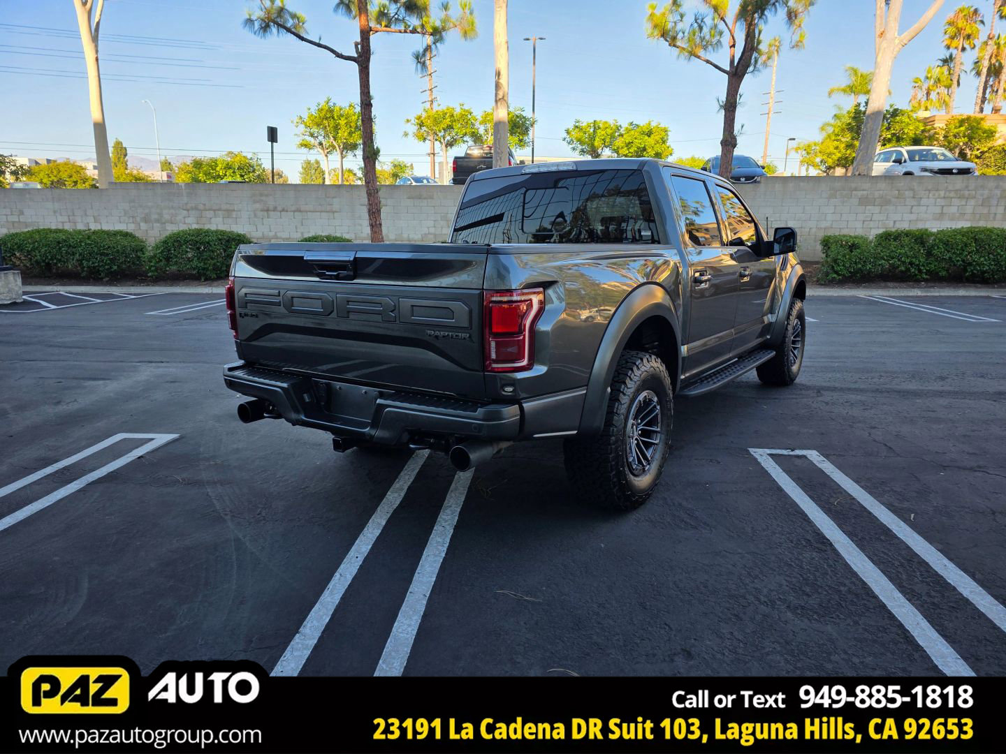 Used 2020 Ford F150 Raptor w/ Equipment Group 802A Luxury image 5