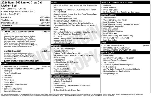 New 2026 RAM 1500 Limited image 31