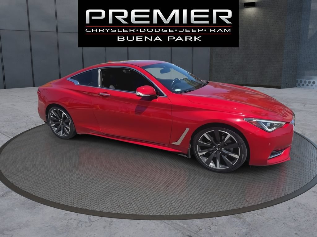 Used 2021 INFINITI Q60 3.0t Luxe w/ Cargo Package RWD image 2