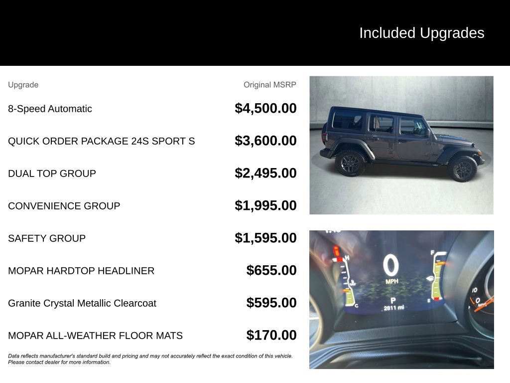 Used 2025 Jeep Wrangler Sport S image 4