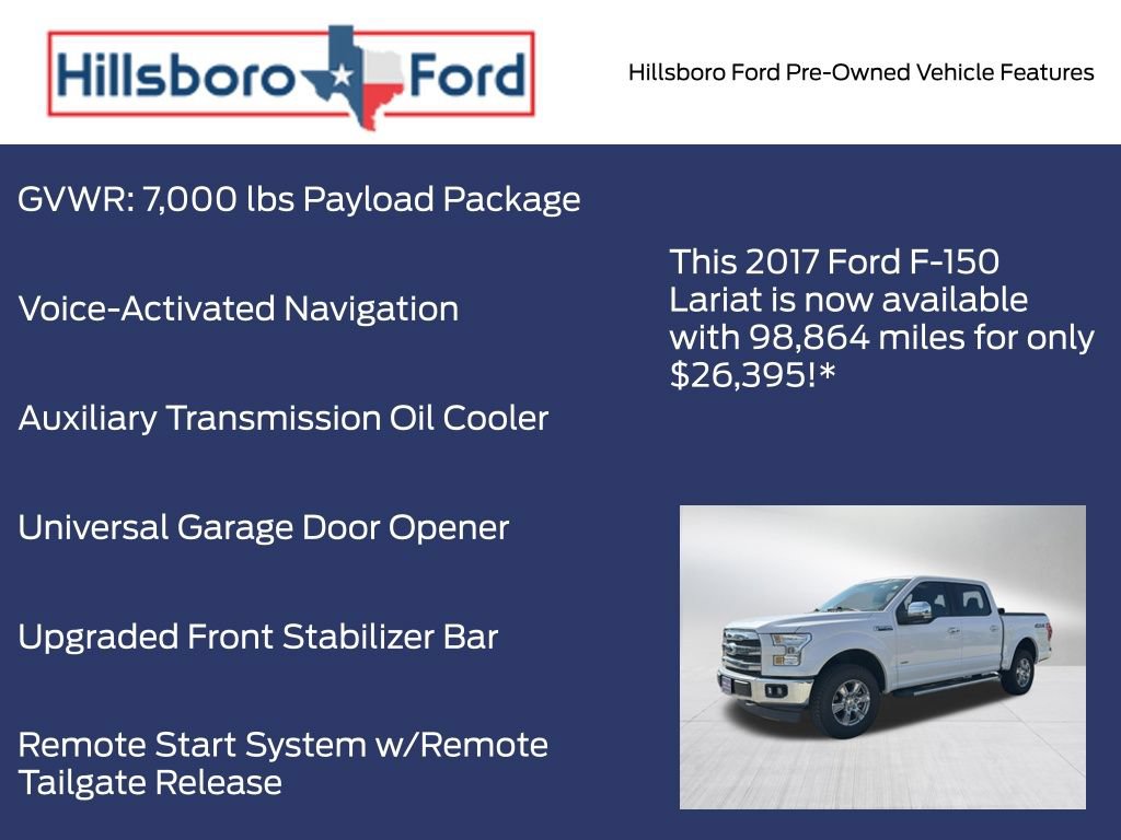 Used 2017 Ford F150 Lariat AWD/4WD image 13