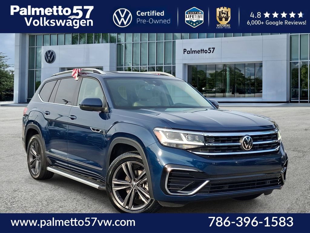 Certified 2022 Volkswagen Atlas SEL R-Line AWD/4WD image 1