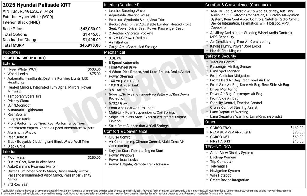 Used 2025 Hyundai Palisade XRT image 31