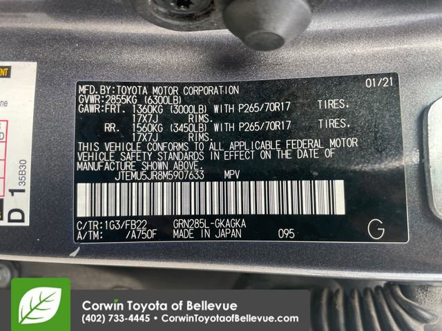 Used 2021 Toyota 4Runner SR5 image 23