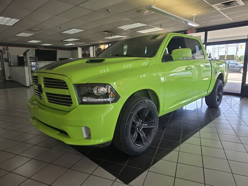 Used 2017 RAM 1500 Sport w/ Sublime Green Sport Package AWD/4WD image 1
