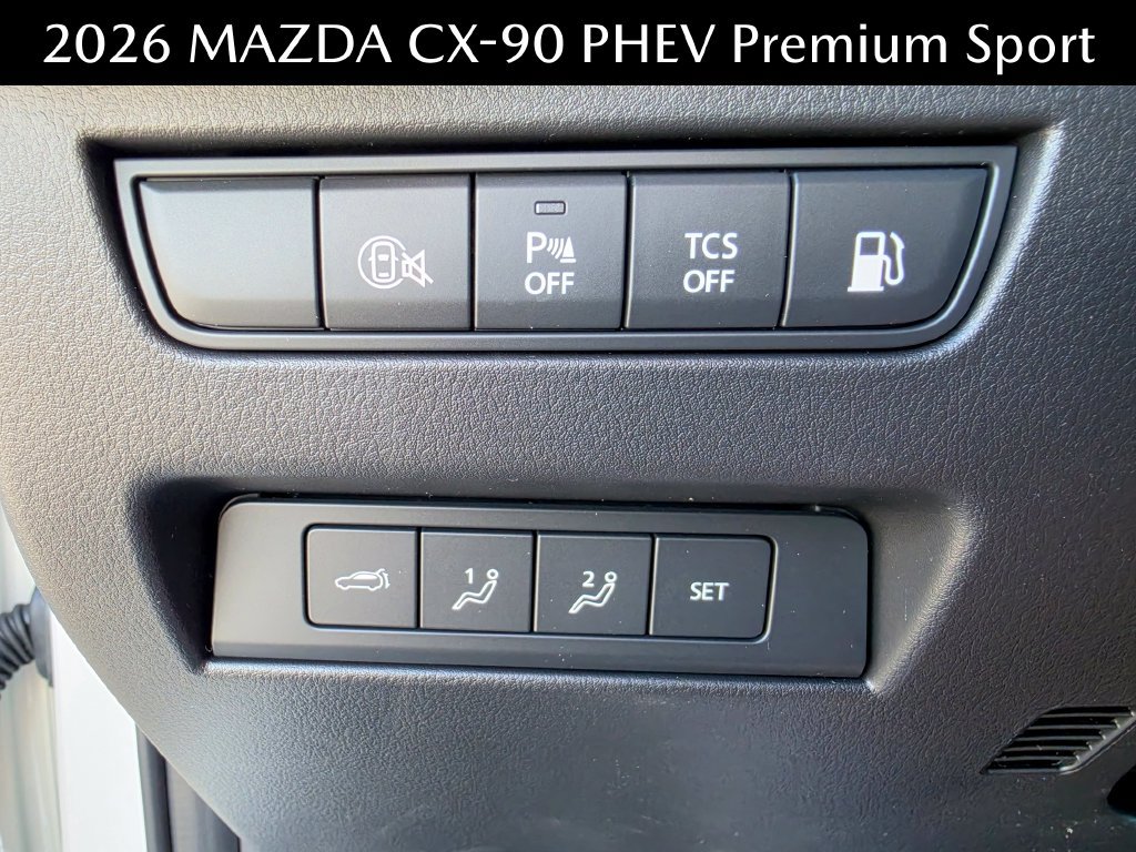 New 2026 MAZDA CX-90 Plug-In Hybrid w/Premium Sport AWD/4WD image 25