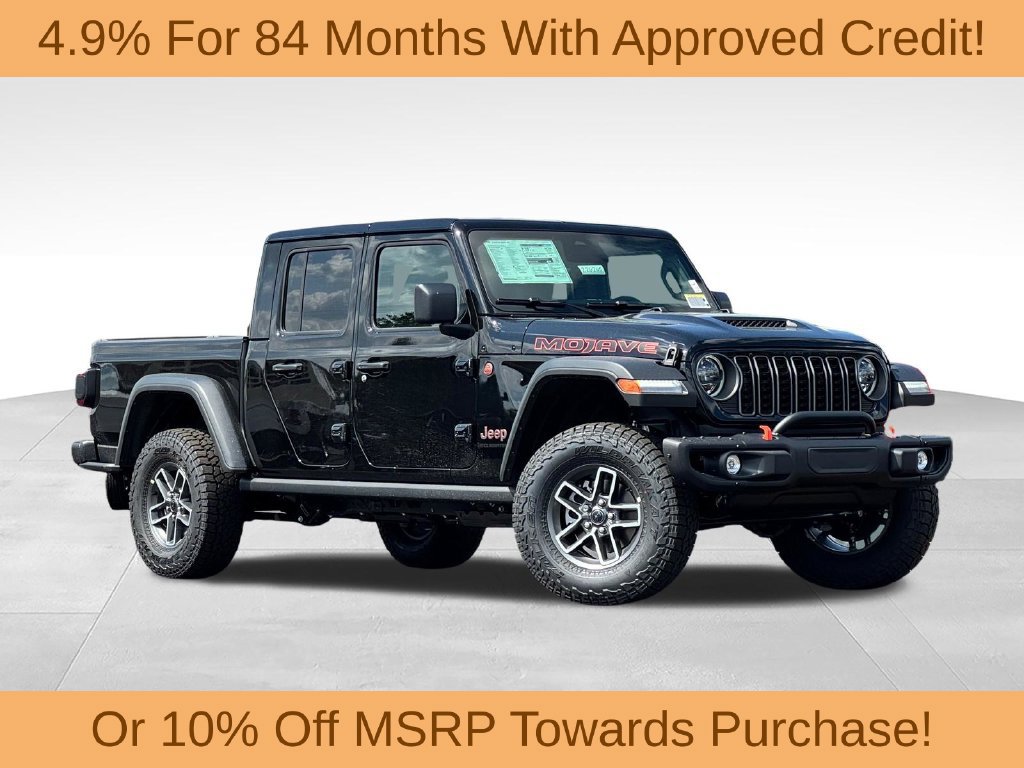 New 2026 Jeep Gladiator Mojave w/ Steel Bumper Group