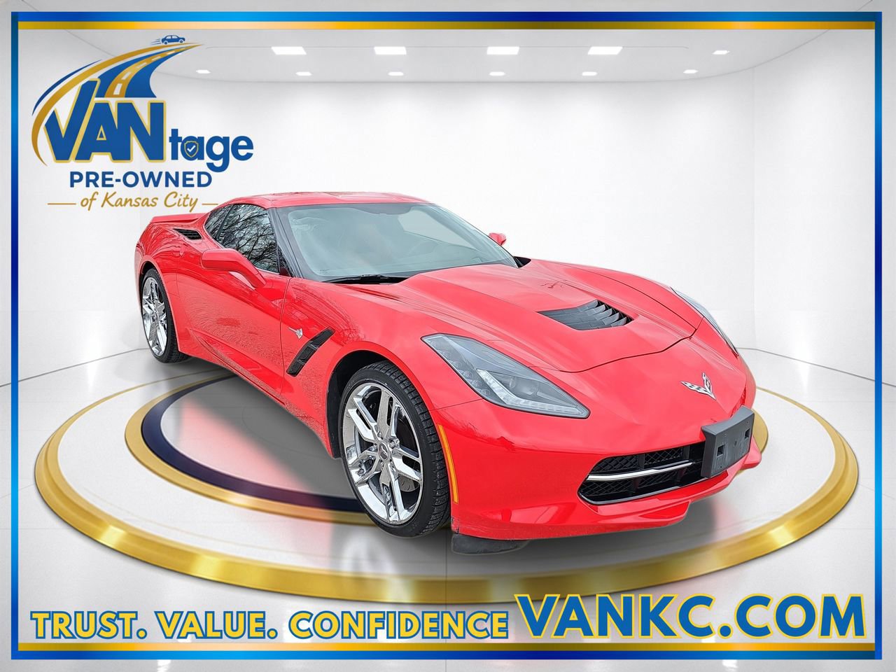 Used 2014 Chevrolet Corvette Stingray Coupe w/ 2LT Preferred Equipment Group image 3