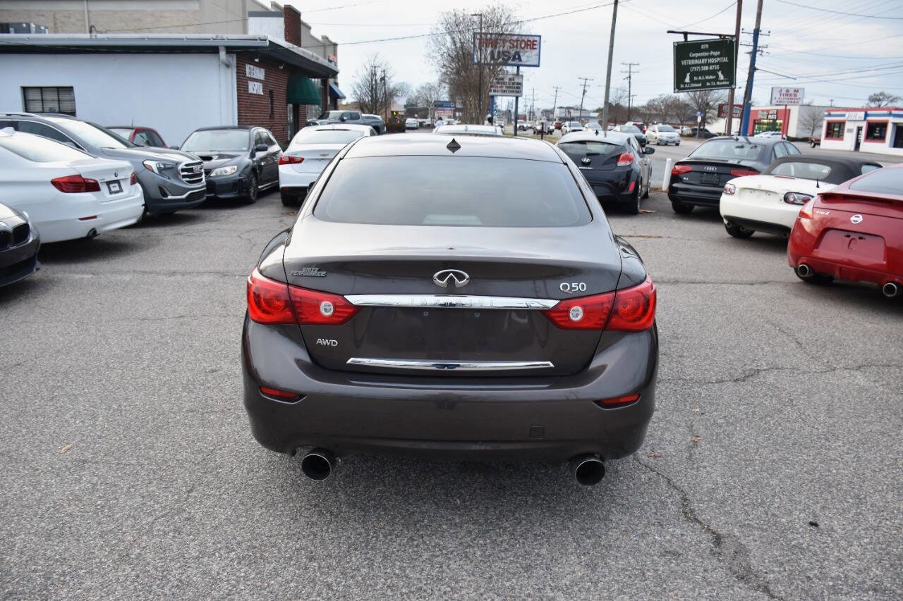 Used 2015 INFINITI Q50 Premium w/ Navigation Package AWD/4WD image 7