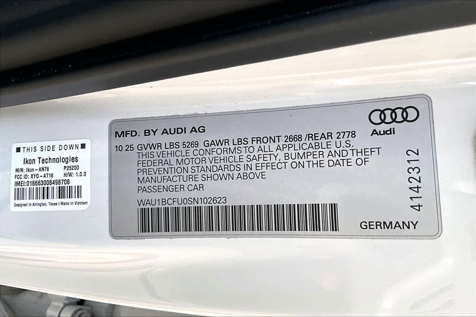 Used 2025 Audi A5 2.0T Premium w/ Convenience Package AWD/4WD image 35