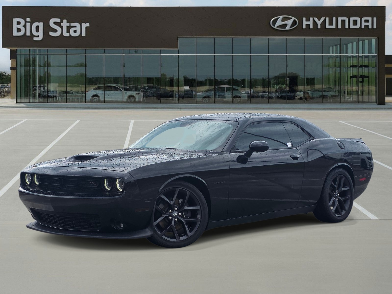 Used 2021 Dodge Challenger R/T w/ Blacktop Package RWD image 1