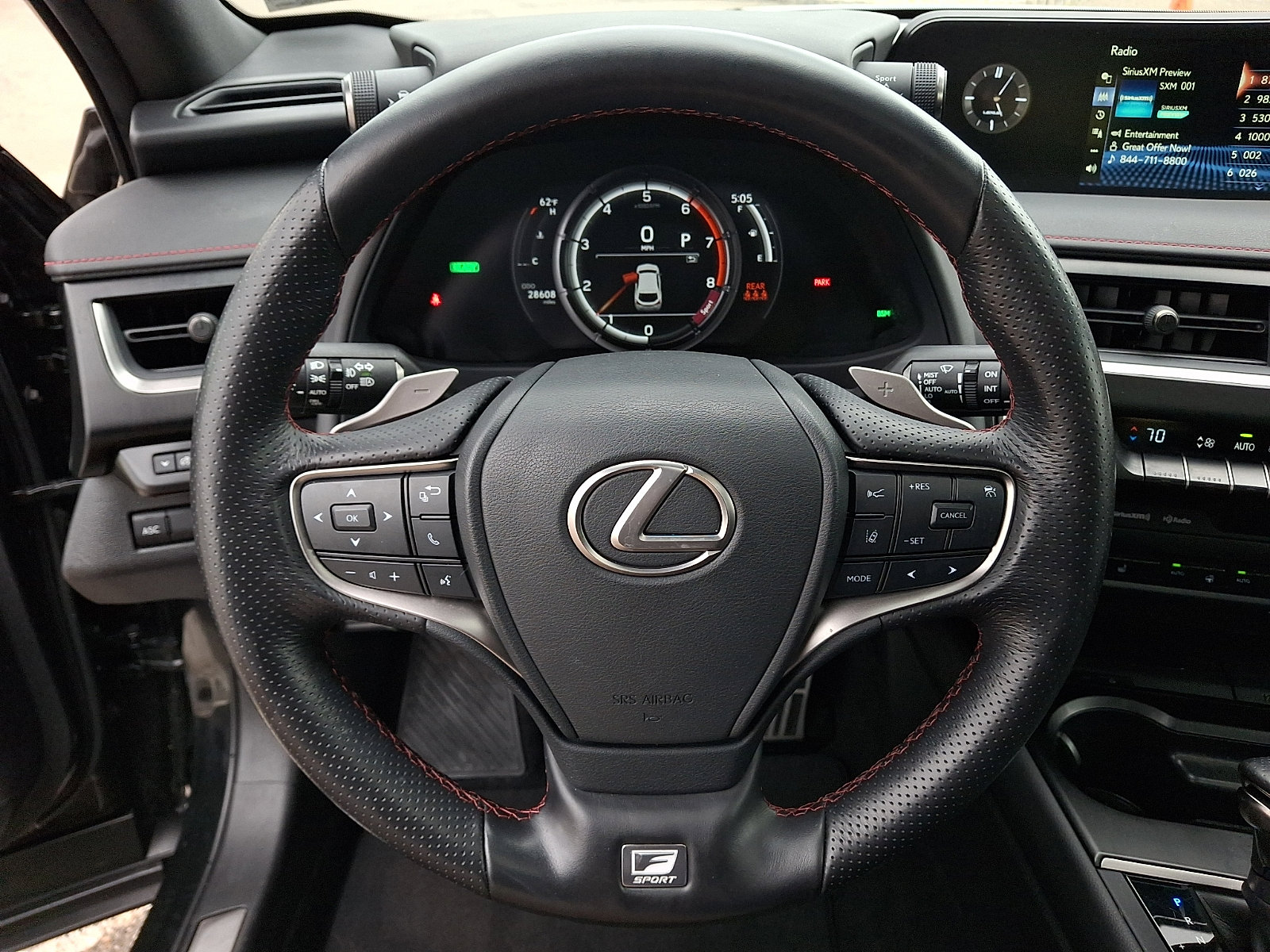 Certified 2022 Lexus UX 250h F Sport w/ F Sport Premium Package AWD/4WD image 20