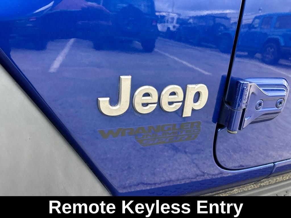 Certified 2018 Jeep Wrangler Unlimited Sport S AWD/4WD image 19