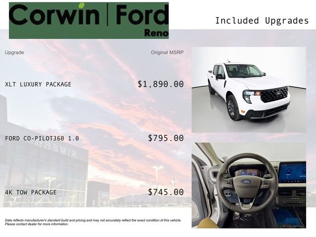 Certified 2025 Ford Maverick XLT w/ XLT Luxury Package image 3